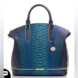 NWT BRAHMIN ELECTRIC BLUE ATEAGUE